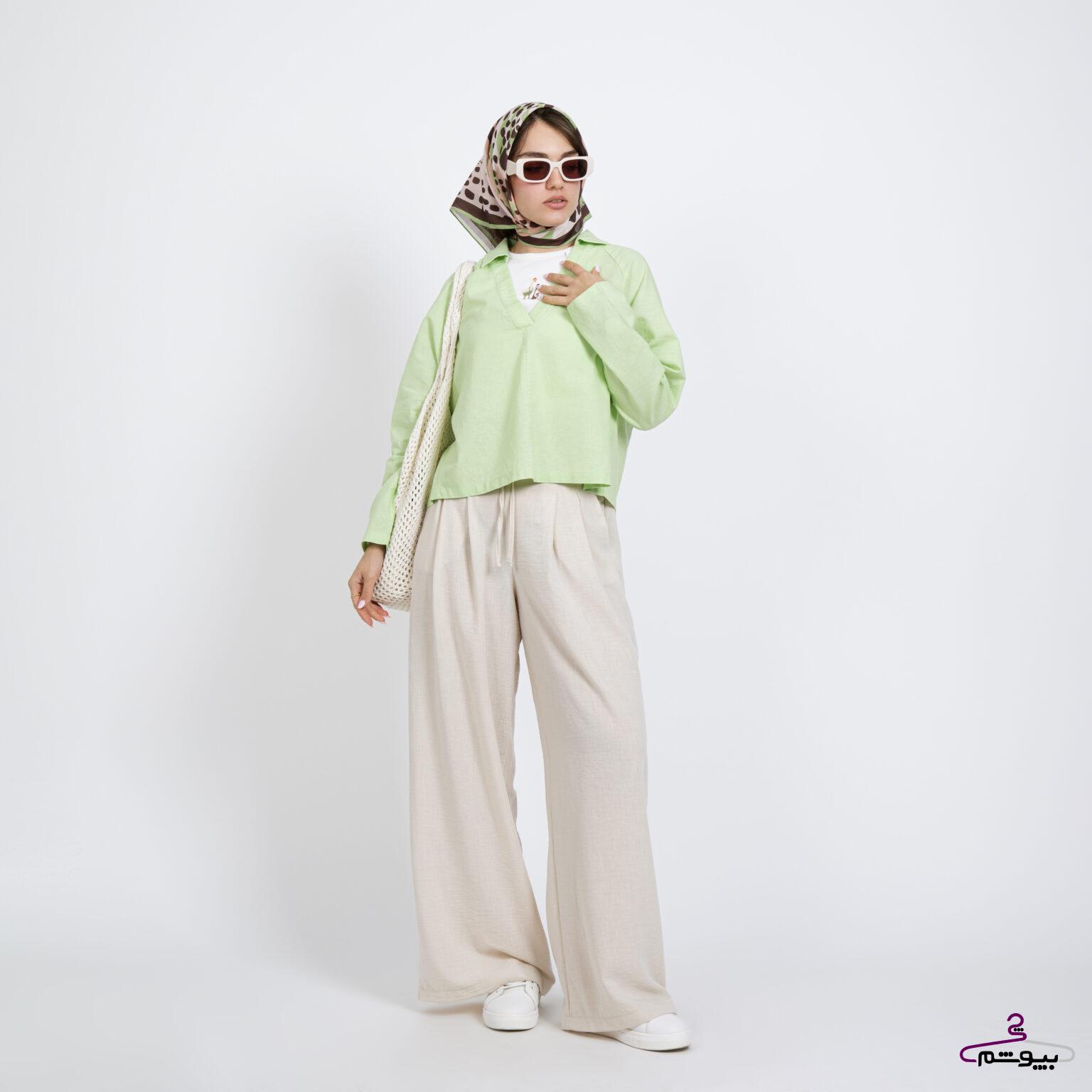 شومیز زنانه کد 5649